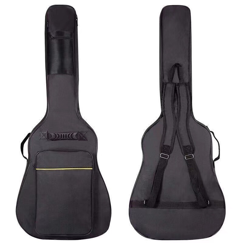 Case Guitar Gig Bag - 1個黒防水ダブルストラップ41 