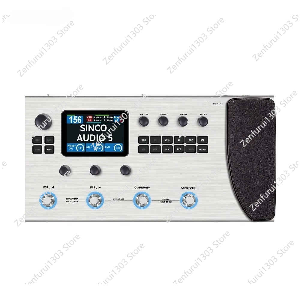 Looper Pedal Guitar - M-VAVE MK-300 多機能ギター/ベースエフェクターペダル | 300s ルーパー+128ドラム