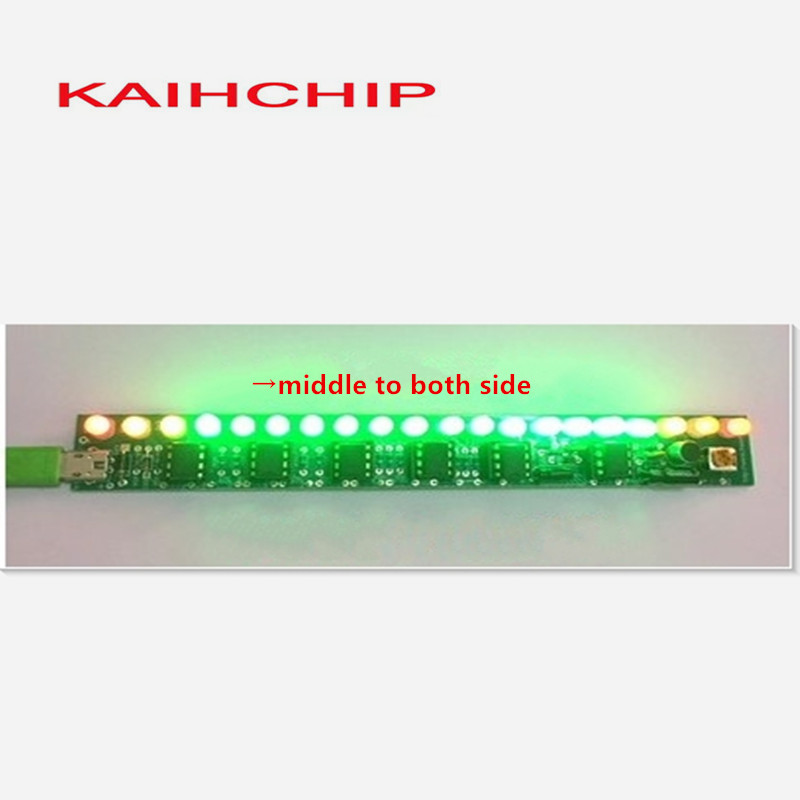 Audio Music Production - KHXC 1 セット USB 音声起動オーディオスペクトラムライト DIY