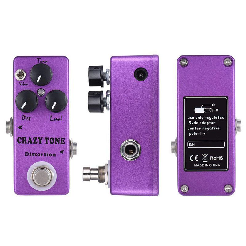 Looper Pedal Guitar - モスキーエフェクトプロセッサー,MP-50クレイジートーン,歪みの少ないミニギター,シングルギター効果,ペストリムーダー,リバーブ