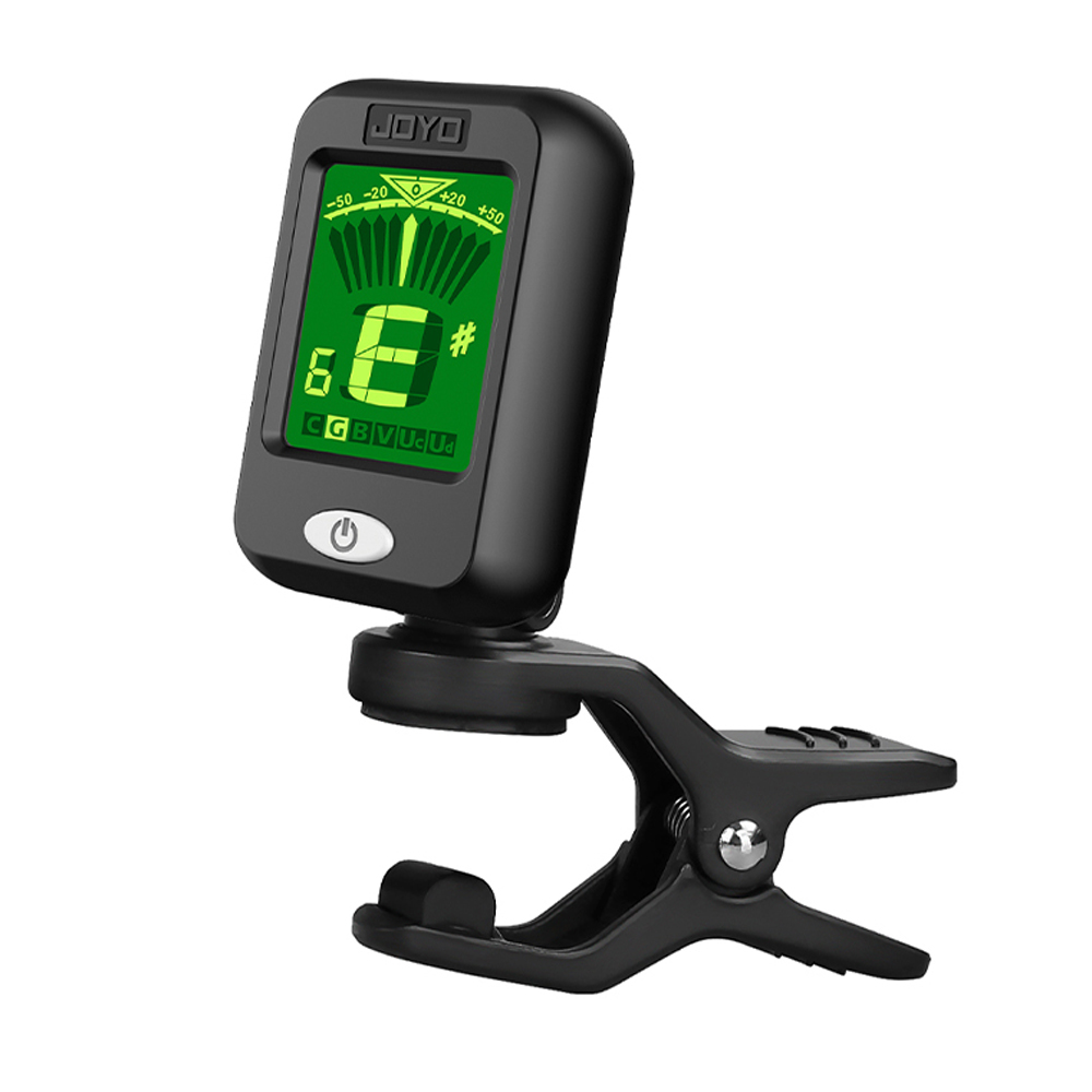 Guitar Tuner Clip - JOYO JT-09 ギターチューナー クリップオン デジタル電子チューナー アコースティックギター