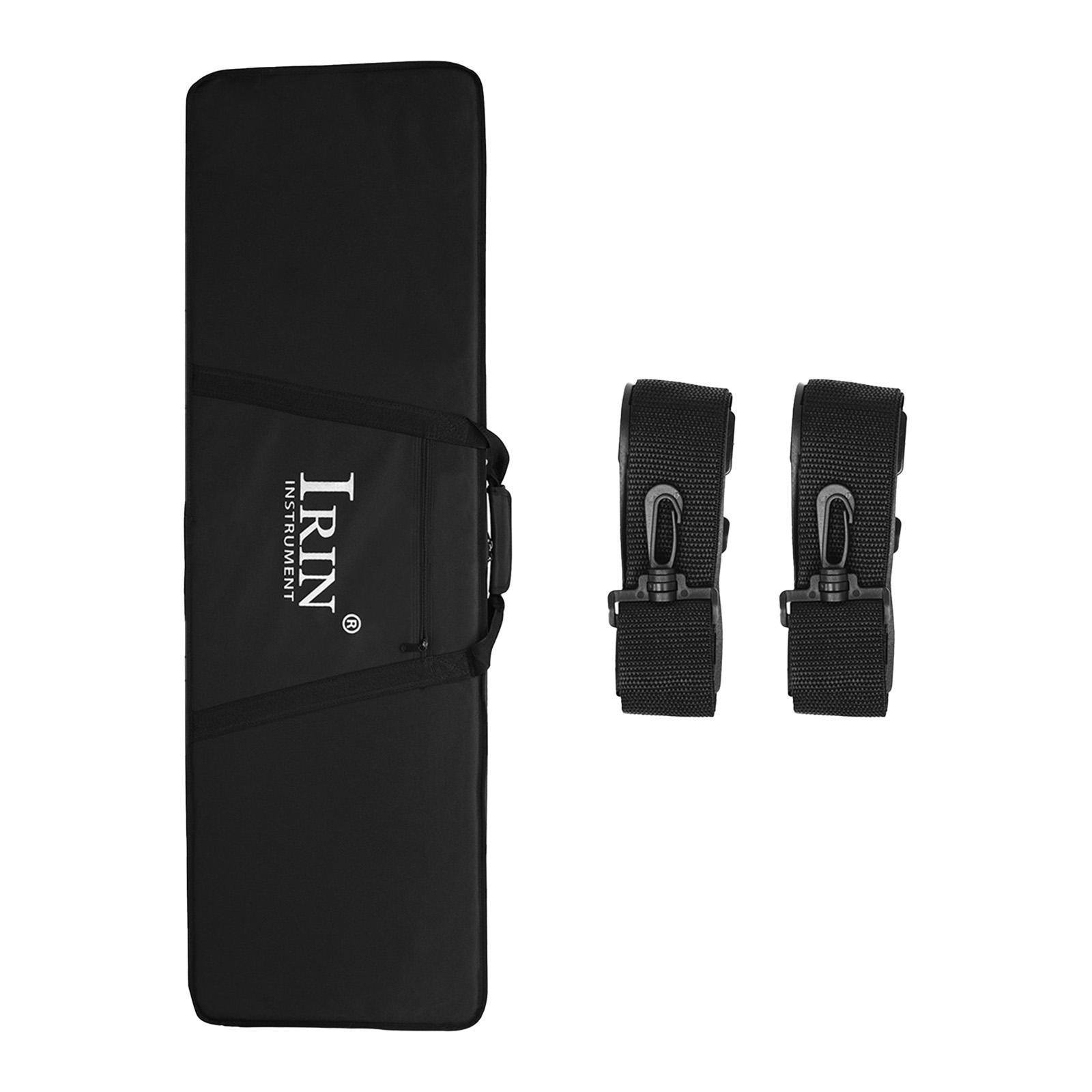 Case Guitar Gig Bag - ベースギターバッグ ブラック ポータブル 調節可能なストラップ付き ギグバッグ バックパック