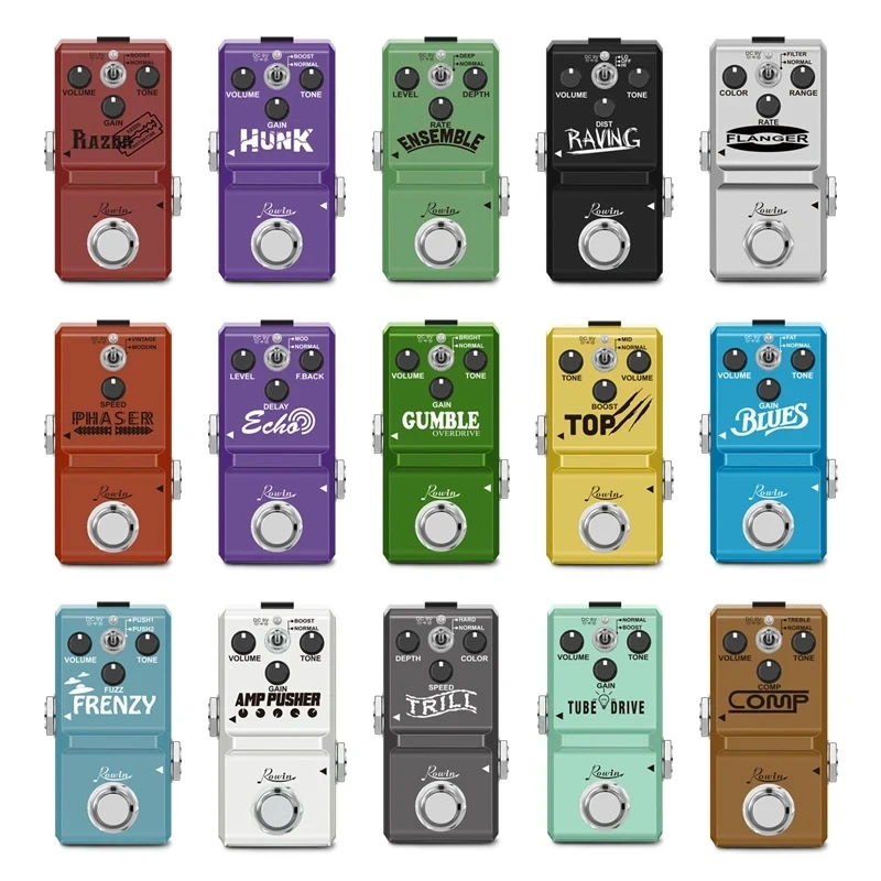 Looper Pedal Guitar - ロウイン・ギターペダル スーパーミニエフェクト NANO ルーパー フランジャー ブースター