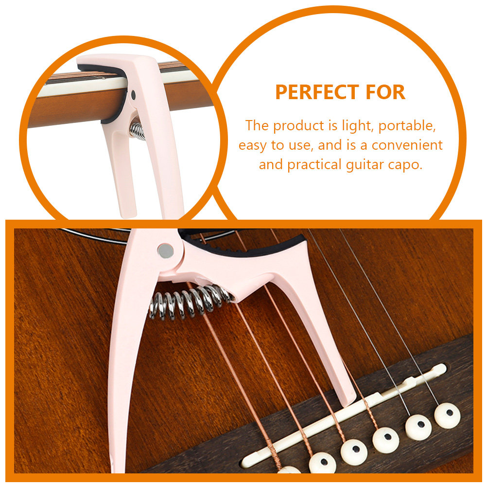 ギターカポ ユニバーサルチューナークリップ ABS素材 調整 - Guitar Tuner Clip のレビューと価格