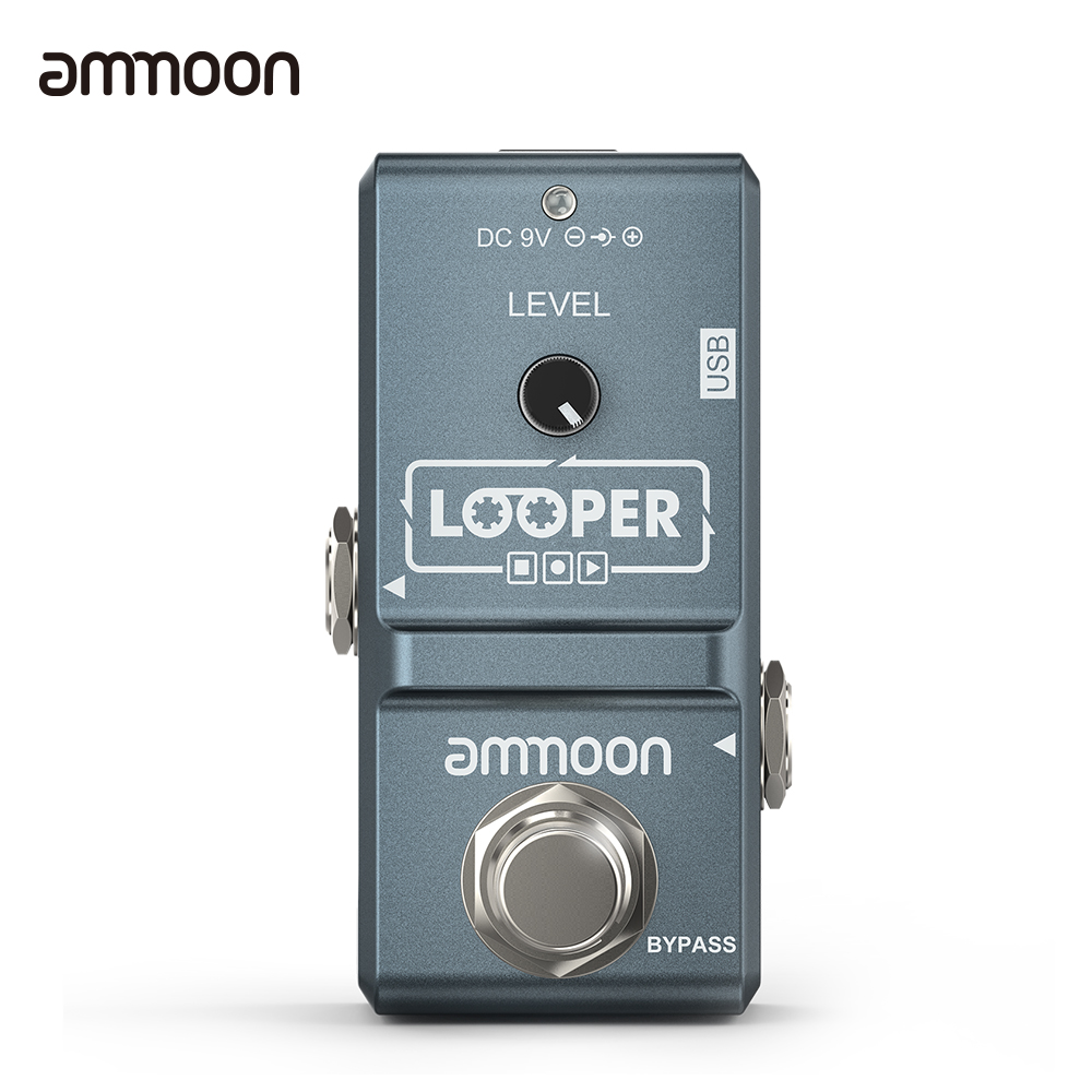 Ammoon-AP-09 nanoループエレキギター効果,ペ - Looper Pedal Guitar のレビューと価格