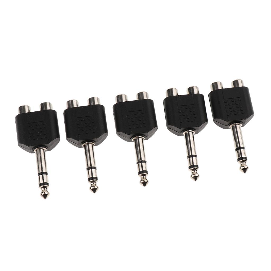 オーディオスプリッター 6.5mm - デュアルRCAケーブ - Audio Music Production のレビューと価格