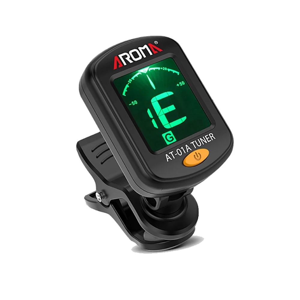 ギターチューナー 折りたたみ式回転式クリップオンチューナー  - Guitar Tuner Clip のレビューと価格