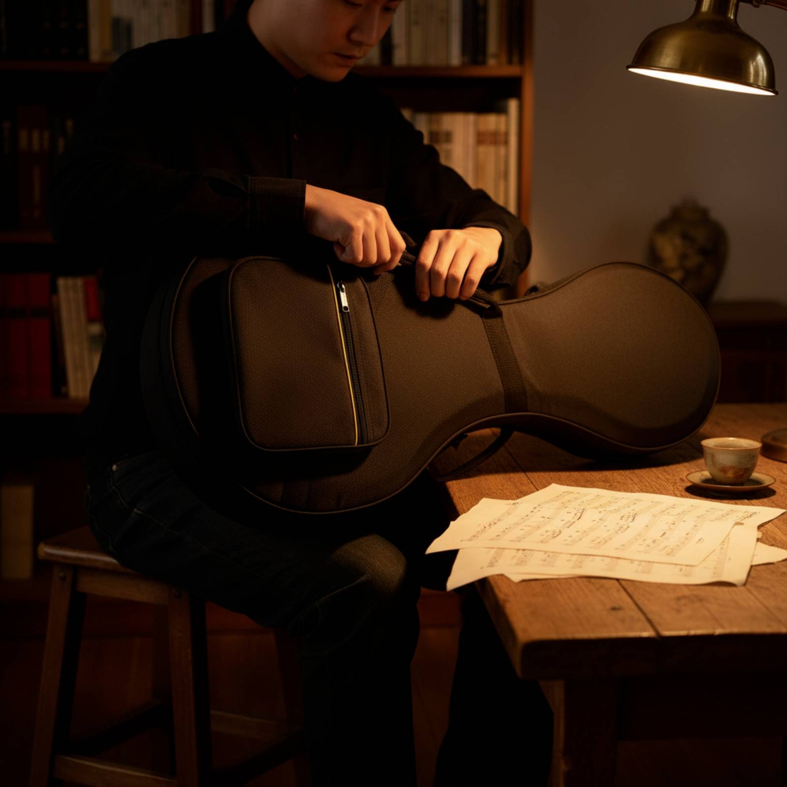 Zhongruan ケース 頑丈な Zhongruan バッ - Case Guitar Gig Bag のレビューと価格