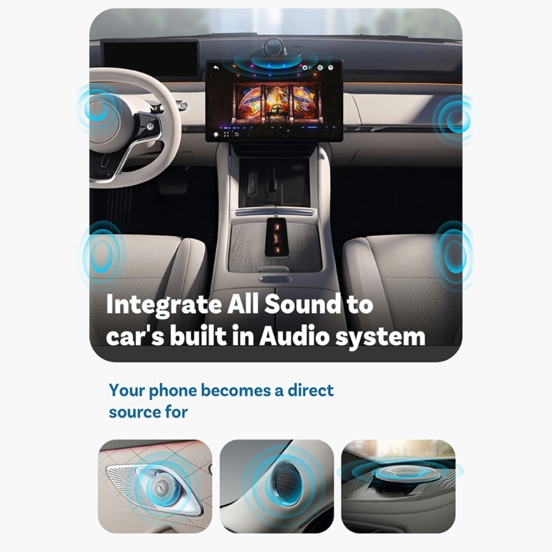 720P 1080P 車両リンクコンポーネントライブブロード - Audio Visualizer Music Player のレビューと価格