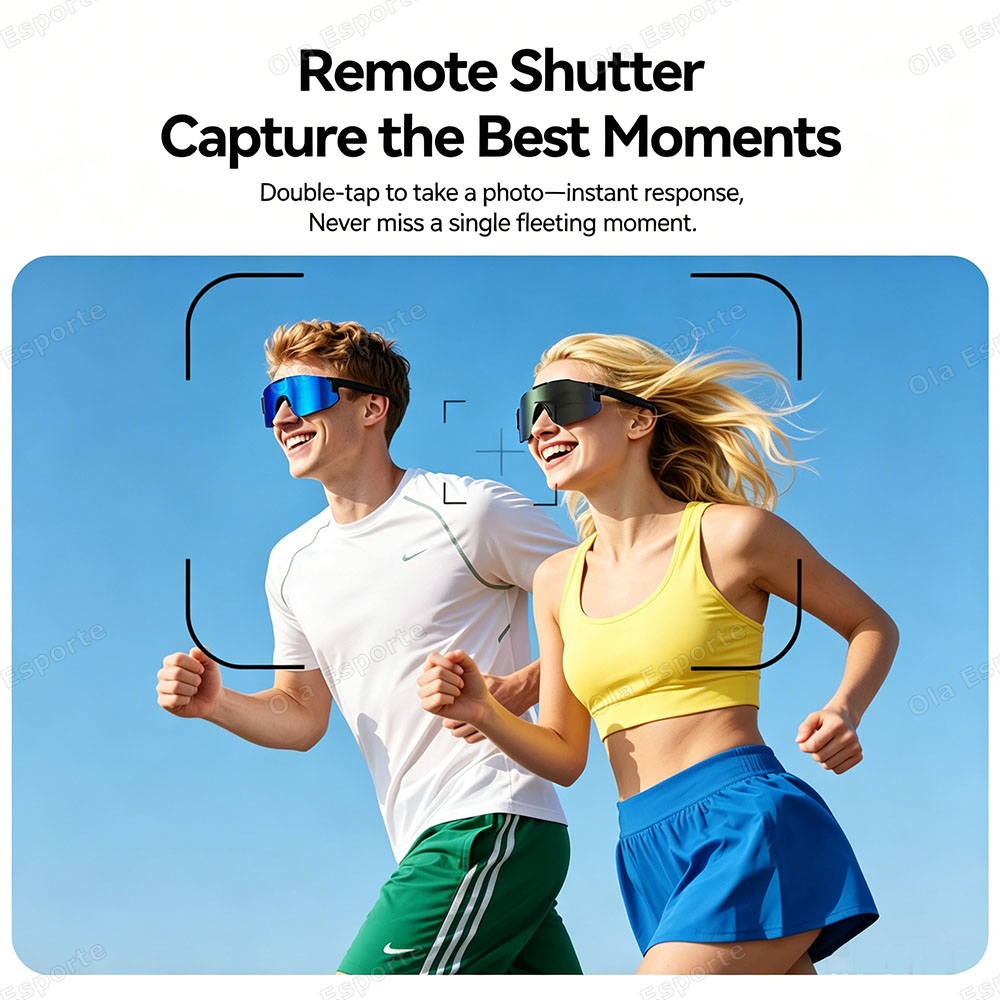 サイクリングスマートグラスカメラ Bluetooth 通話手 - Audio Music For Video のレビューと価格
