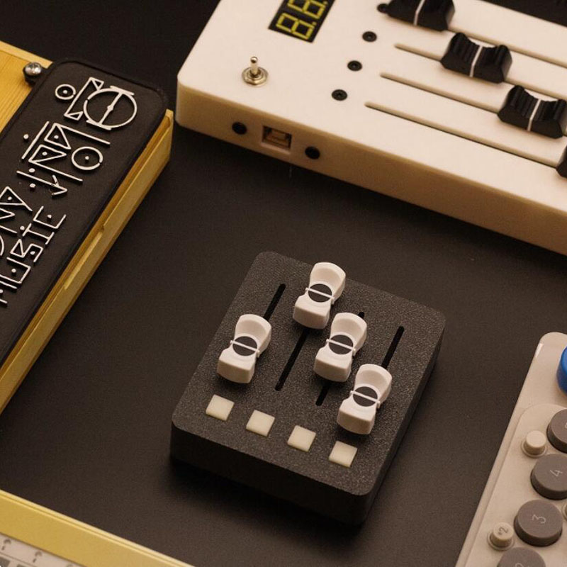 EM-PO2 MIDIコントローラー 4フェーダー 4ボタン - Audio Music Production のレビューと価格