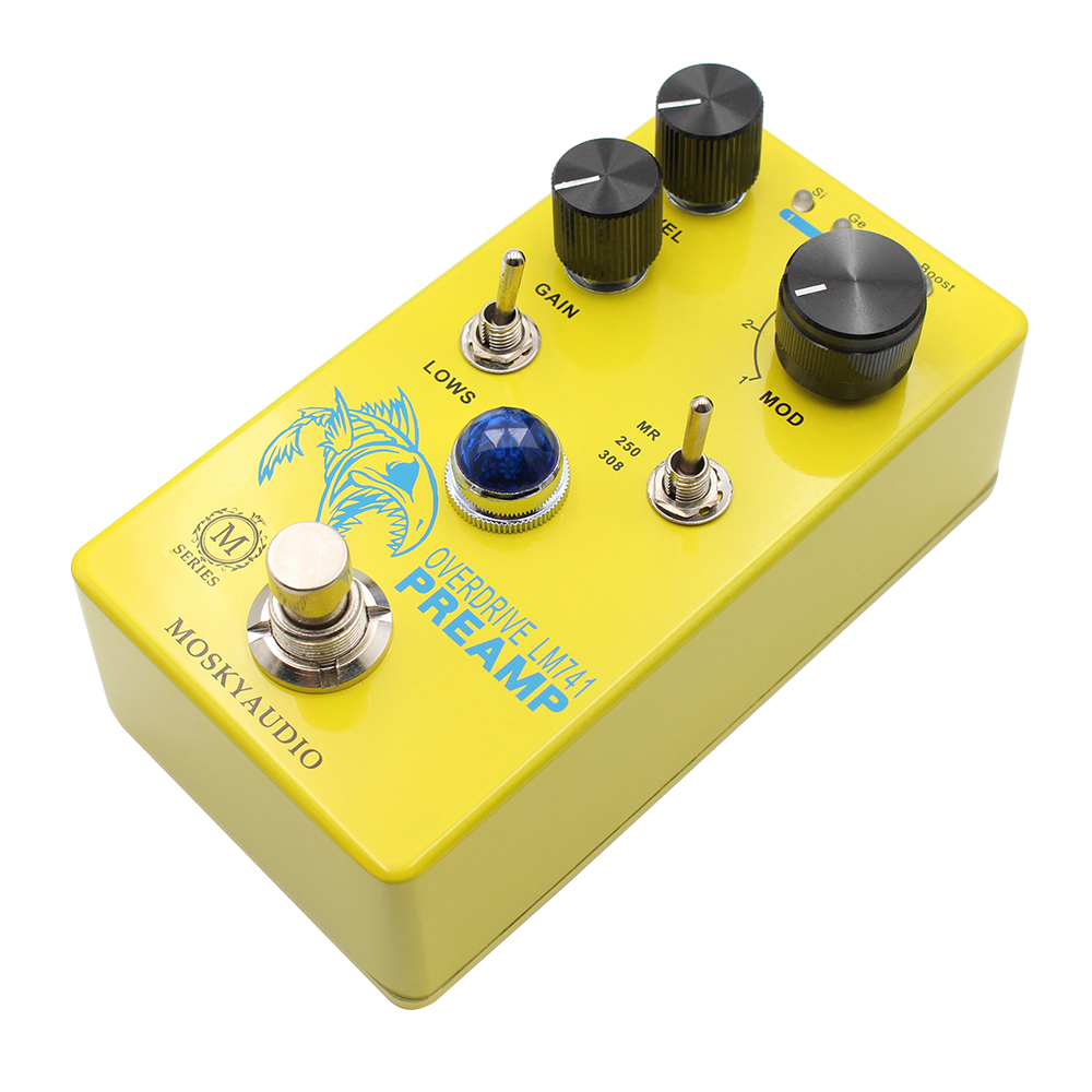 MOSKY-LM741プリアンプギターペダル、ディストーショ - Looper Pedal Guitar のレビューと価格
