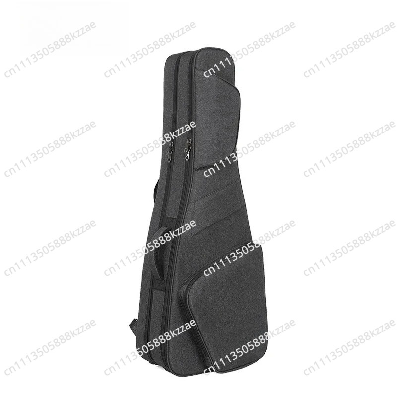 ダブルエレキギターバッグ ソフトケース 内部に2本のギターを - Case Guitar Gig Bag のレビューと価格