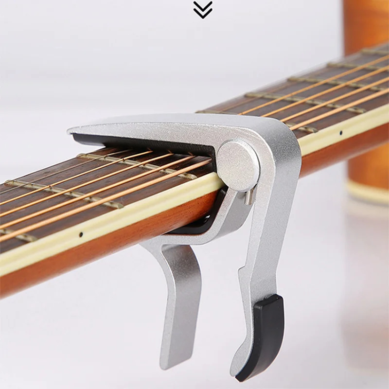 1/2 個ギターカポアコースティッククラシックエレキギターア - Guitar Tuner Clip のレビューと価格