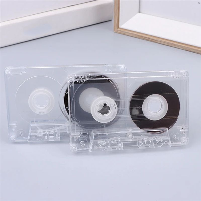 A89E-ブランクオーディオカセット。 録音可能なクリアオー - Audio Music For Video のレビューと価格