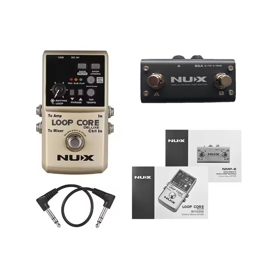 Nux ループコアデラックスギターエフェクトペダル音楽ルーパ - Looper Pedal Guitar のレビューと価格