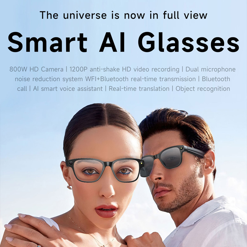 AIスマートグラス 800万画素カメラ Bluetoothサ - Audio Music For Video のレビューと価格