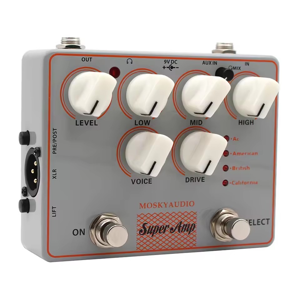 Mosky 4 AMP IN ONE アンプボックス スピー - Looper Pedal Guitar のレビューと価格