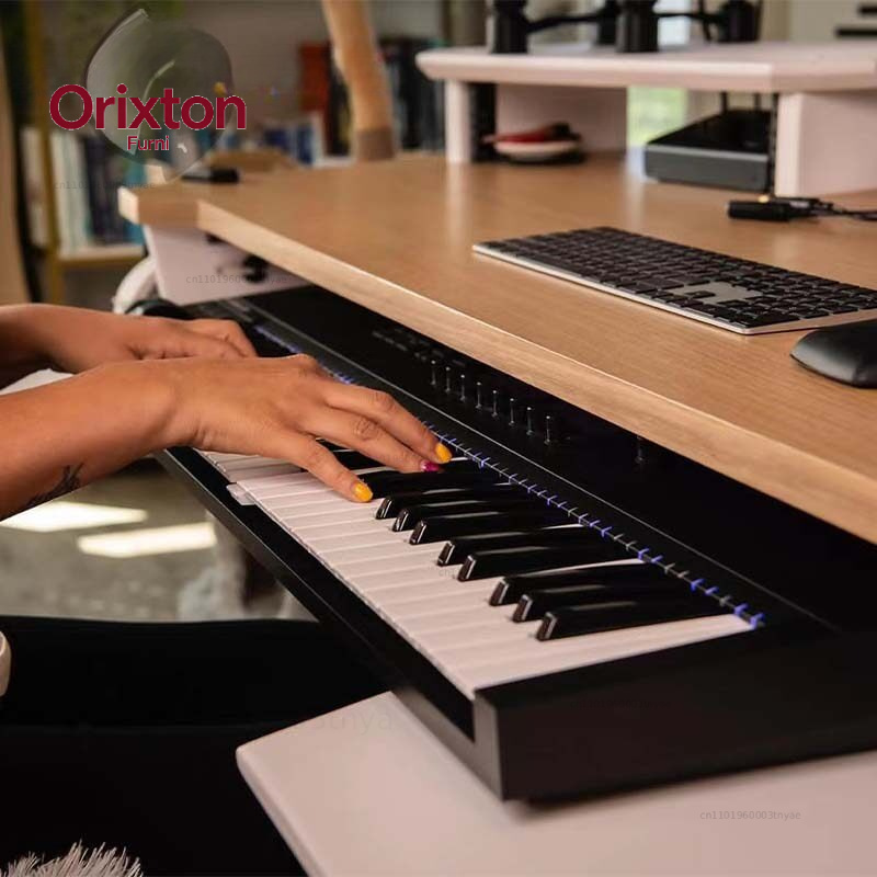 無垢材ミニマリスト音楽制作デスク録音スタジオミキシングワーク - Audio Music Production のレビューと価格