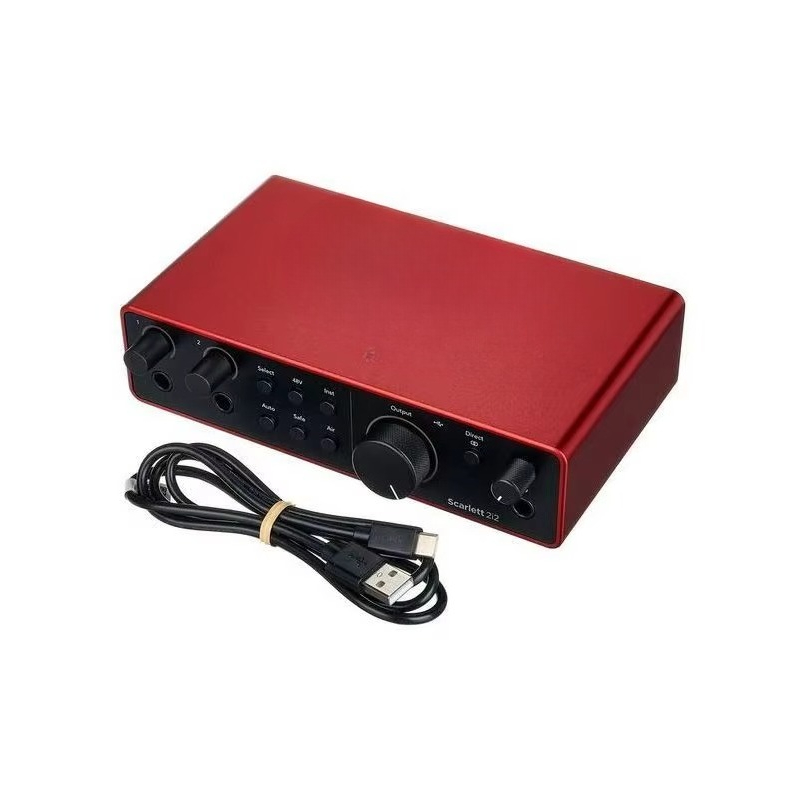 Forster Scarlet 2i2クアッド世代サウンドカ - Audio Music Production のレビューと価格