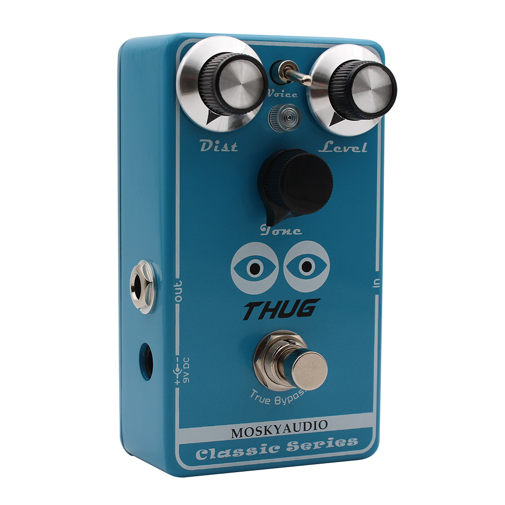 Mosky Thug エレキギター用ハイゲインディストーショ - Looper Pedal Guitar のレビューと価格