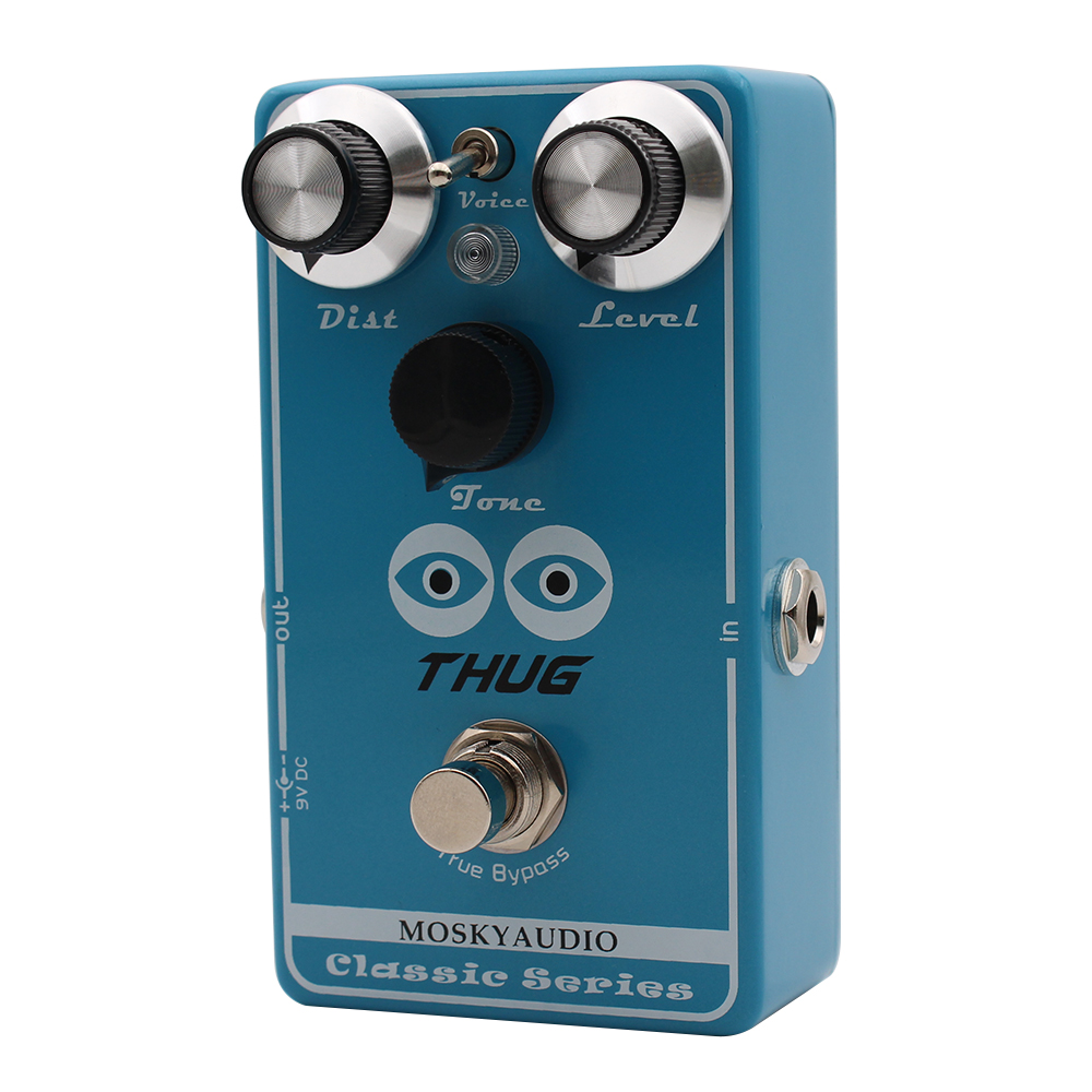 Mosky Thug エレキギター用ハイゲインディストーショ - Looper Pedal Guitar のレビューと価格